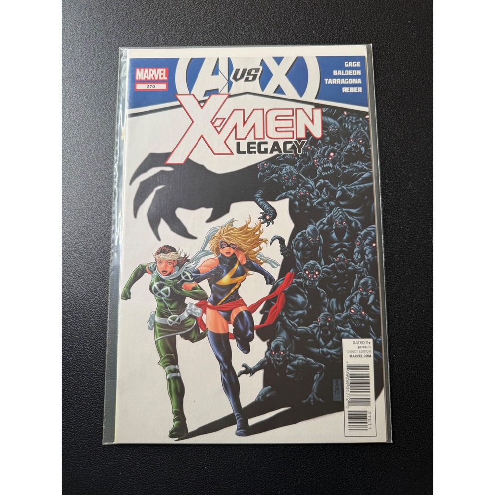 Marvel X-Men‎ Legacy 270 AvX Avengers vs X-Men Rogue Ms Marvel 2012 Comic Book